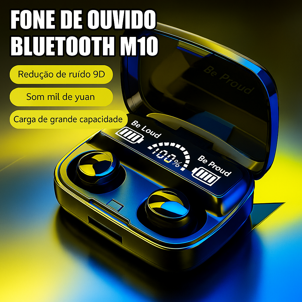 Fones de ouvido M10