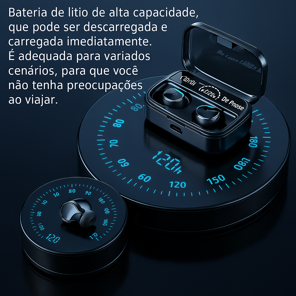 Fones de ouvido M10