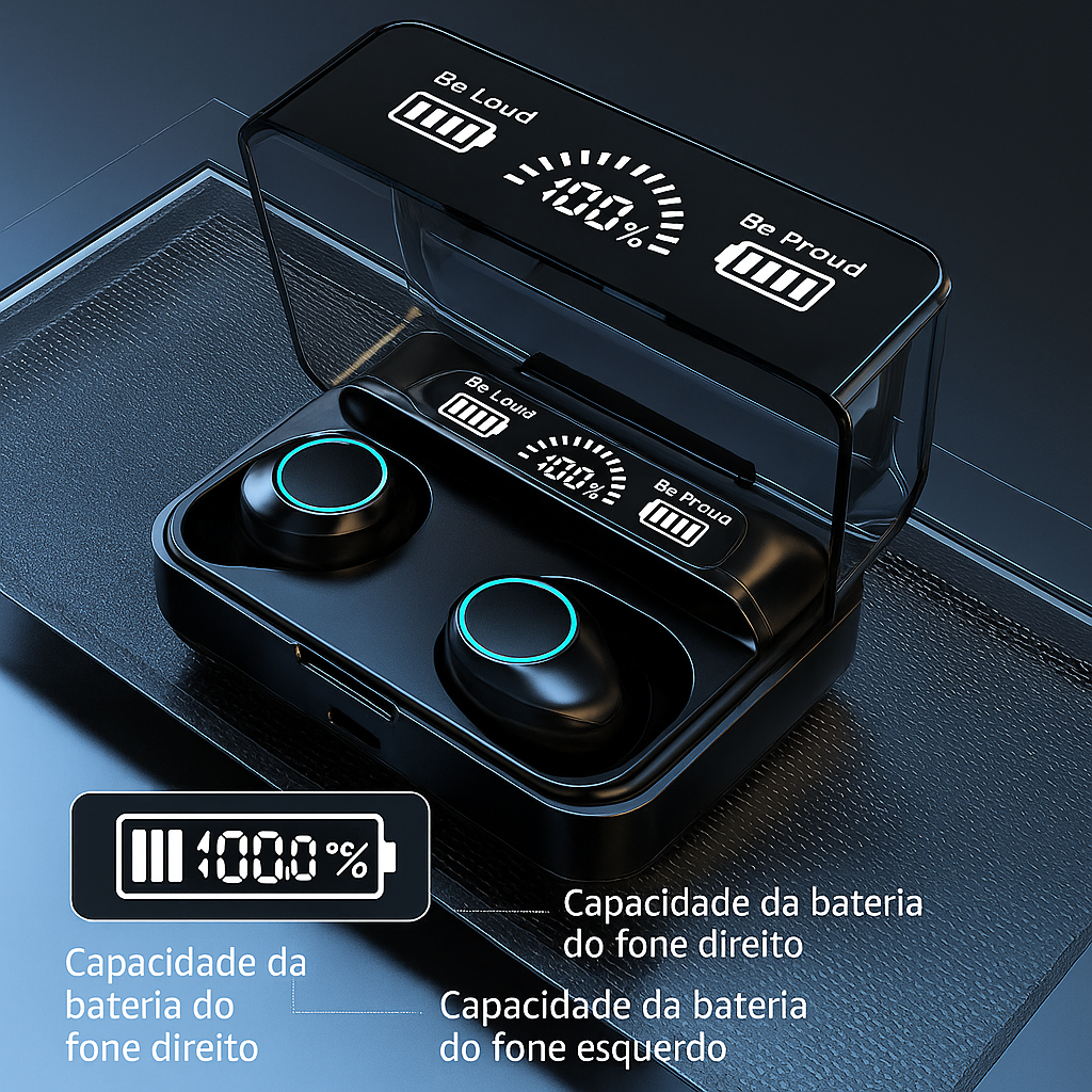 Fones de ouvido M10