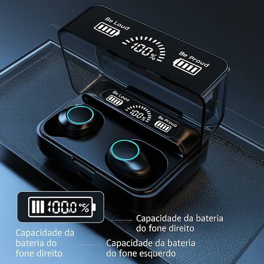 Fones de ouvido M10